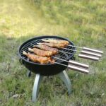 BBQ Skewers ( Set of 6 ) 50 cm Stainless Steel - Image 4