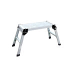 Work Platform Ladder 1 Step Foldable - Black