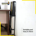 Telescopic Ladder Aluminium 4.4M Portable & Foldable - Image 7