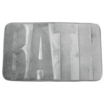Bath Floor Mat 45 X 75 Cm -  Grey