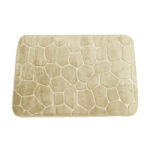 Microfiber Floor Mat  45 x 70 cm  -  Beige