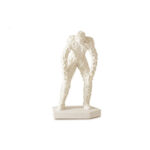Abstract Character Sculpture Decoration – Resin Thinker Statue
