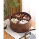 Dry Fruit Box 3 Tier Wooden - Image 2
