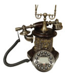 Vintage Decorative Landline Telephone Set – Browns - Image 3