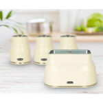 Retro Style Bread Box 33.5 cm – Cream - Image 3
