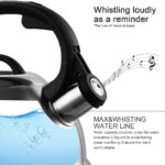 Kettle 3.0L Stainless Steel - Silver - Image 3