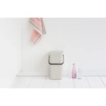 Sort And Go Waste Bin 12L Light Grey - Image 2