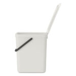 Sort And Go Waste Bin 25L Light Grey - Image 5