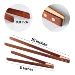 Wooden Tongs Set of 2 - Image 3
