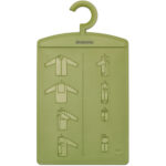 Shirt Folding Board 8 x 0.2 x 15" Calm Green