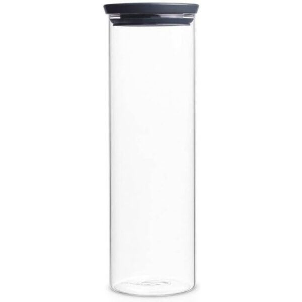 Stackable Glass Jar 1.9L Transparent