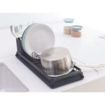 Sink Side Compact Dish Drying Rack Dark Grey ( inventory stock end ) - Image 3