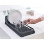 Sink Side Compact Dish Drying Rack Dark Grey ( inventory stock end ) - Image 5