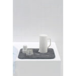 Sink Side Microfibre Dish Drying Mat Dark Grey - Image 5