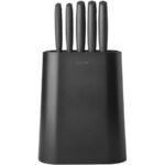 Tasty+ Knife Block Plus Knives Dark Grey