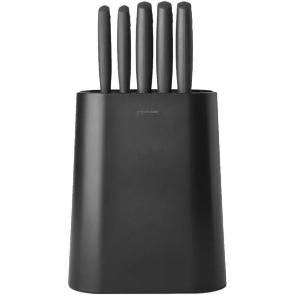 Tasty+ Knife Block Plus Knives Dark Grey