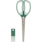 Tasty+ Herb Scissors Plus Cleaning Tool Fir Green