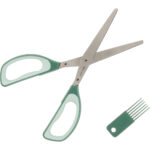 Tasty+ Herb Scissors Plus Cleaning Tool Fir Green - Image 2