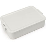 Make And Take Lunch Box Large Plastic Light Grey