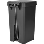 Step Up Pedal Bin 16L Dark Grey - Image 4