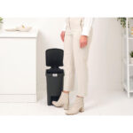 Step Up Pedal Bin 16L Dark Grey - Image 6