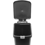 Step Up Pedal Bin 16L Dark Grey - Image 2
