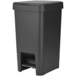 Step Up Pedal Bin 16L Dark Grey