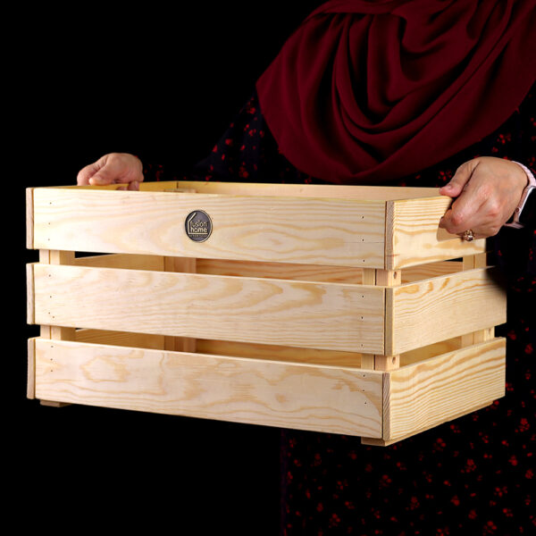 Fusion Box Classic Wooden Crate Large