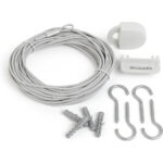 Clothes Lines Set 12m White