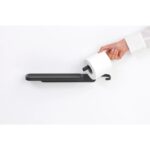 MindSet Toilet Roll Holder with Shelf Mineral Infinite Grey - Image 4