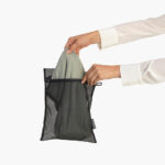 Wash Bags Set of 3 in 2 Sizes Black - Image 4