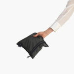 Wash Bags Set of 3 in 2 Sizes Black - Image 5