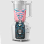Philips Blender White 450W With 2-Mills - Image 3