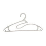 Set 5 Hangers 42x0.9x19.5 cm White