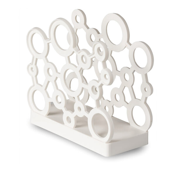 Napkins Holder Form White 16×15.2×7.3 cm
