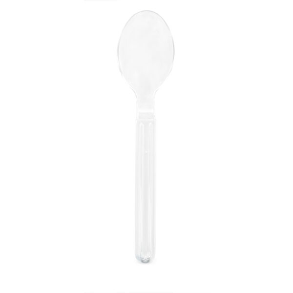 Set 3 White Spoons Trippy 4.4X2.3X19