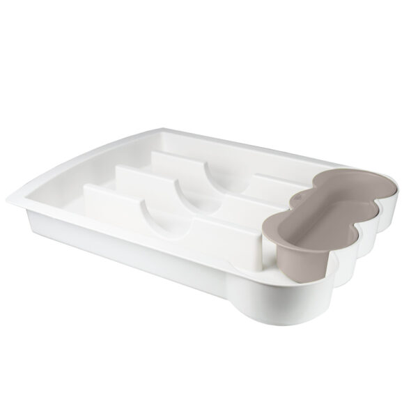 Cutlery Holder L Dove Grey 19X14X12