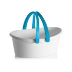Oval Basin Tub 22.5L Love Expo White Ass.Handle 57X37X24 Cm