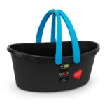 Oval Basin Tub 22.5L Love Expo Anthracite Ass.Handle