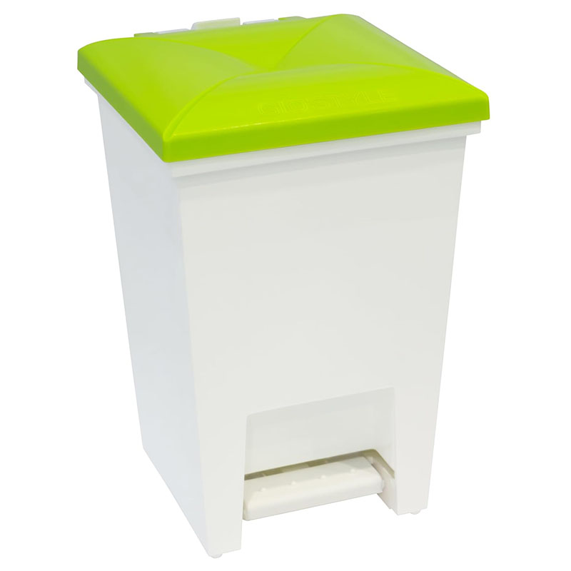 GST 415 Pedal Bin 6L Green Love 21X19.5X29.5Cm - Image 1