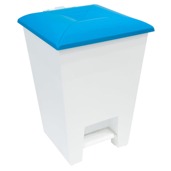 Pedal Bin 16L Light Blue Love 29X30.5X41Cm