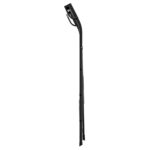 Ergonomic Steel Folding 3 Steps Ladder Black Comfort Line Germany - Image 4