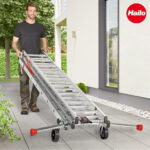Ladder Transport Wheel Set (For HAILO rung ladders) Germany - Image 2