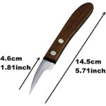 Kitchen Vegetable Carving Knife Set Wood - Image 3
