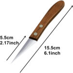 Kitchen Vegetable Carving Knife Set Wood - Image 6