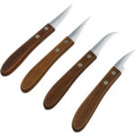 Kitchen Vegetable Carving Knife Set Wood