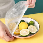 Disposable Plastic Food Cover (100Pcs) - Image 3