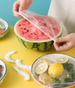 Disposable Plastic Food Cover (100Pcs) - Image 2