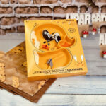 Silicone Duck Shaped Kids Food Plate Yellow - Image 4