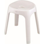 Emeal Bath Chair 35cm White